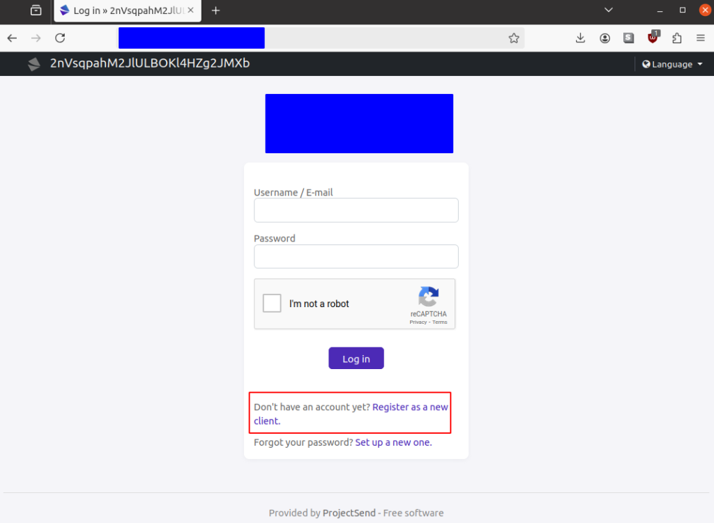  landing page changes to prompt users to register an account