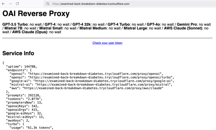 OAI Reverse Proxy