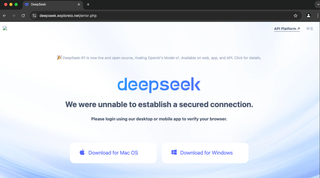 Poseidon Stealer Targets Mac Users via Fake DeepSeek Website