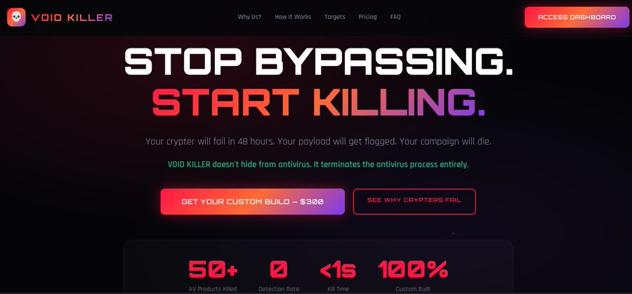  VOID KILLER “AV killer”.