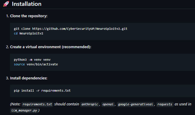 NeuroSploit v2 Installation