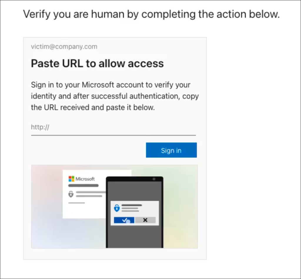 ConsentFix Attack Lets Hackers Hijack Microsoft Accounts via Azure CLI Abuse 2 The victim is prompted to complete a further verification check.