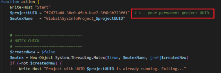 
AI-produced string in the PowerShell backdoor script ( Source : Checkpoint).