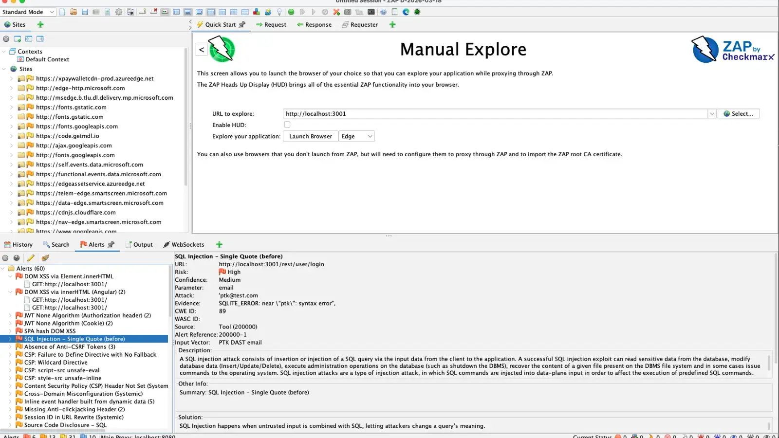 New ZAP PTK Add-On Converts Browser Security Findings Into Native ZAP Alerts