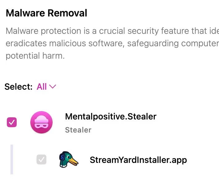 malware warning (Source: Socket)