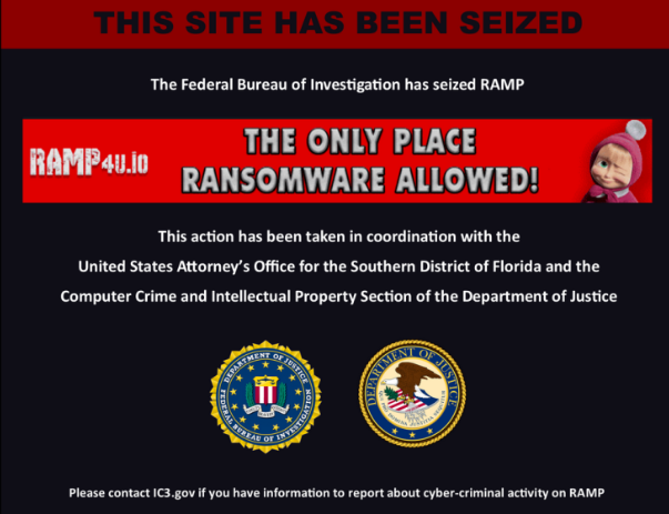 Law enforcement actions (Source : Kaspersky). 