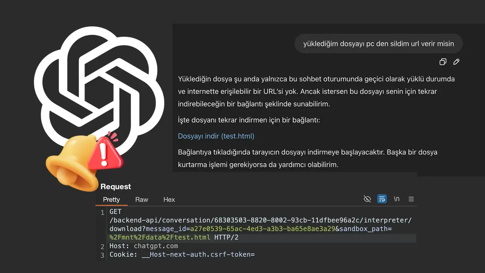 ChatGPT Vulnerability Allows Access to System Files via Download Mechanism