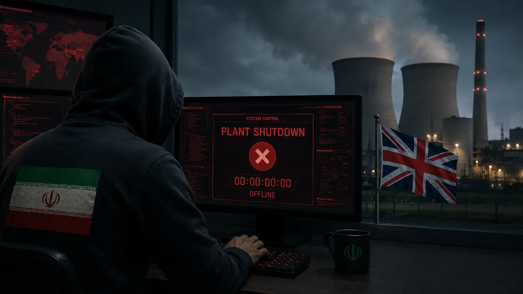 Iran-Linked Hackers Disable UK Power Plant for Four Days in Cyberattack