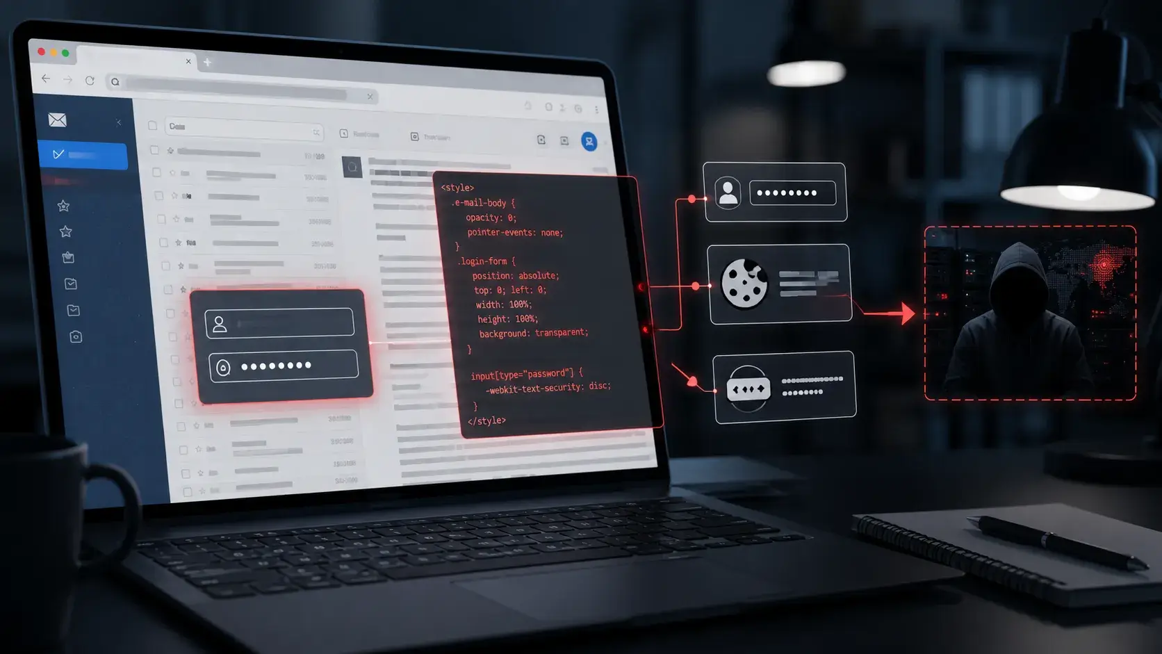 Image for the article: New CSS Bomb Attacks Let Hackers Steal Passwords and Tokens From Webmail Users