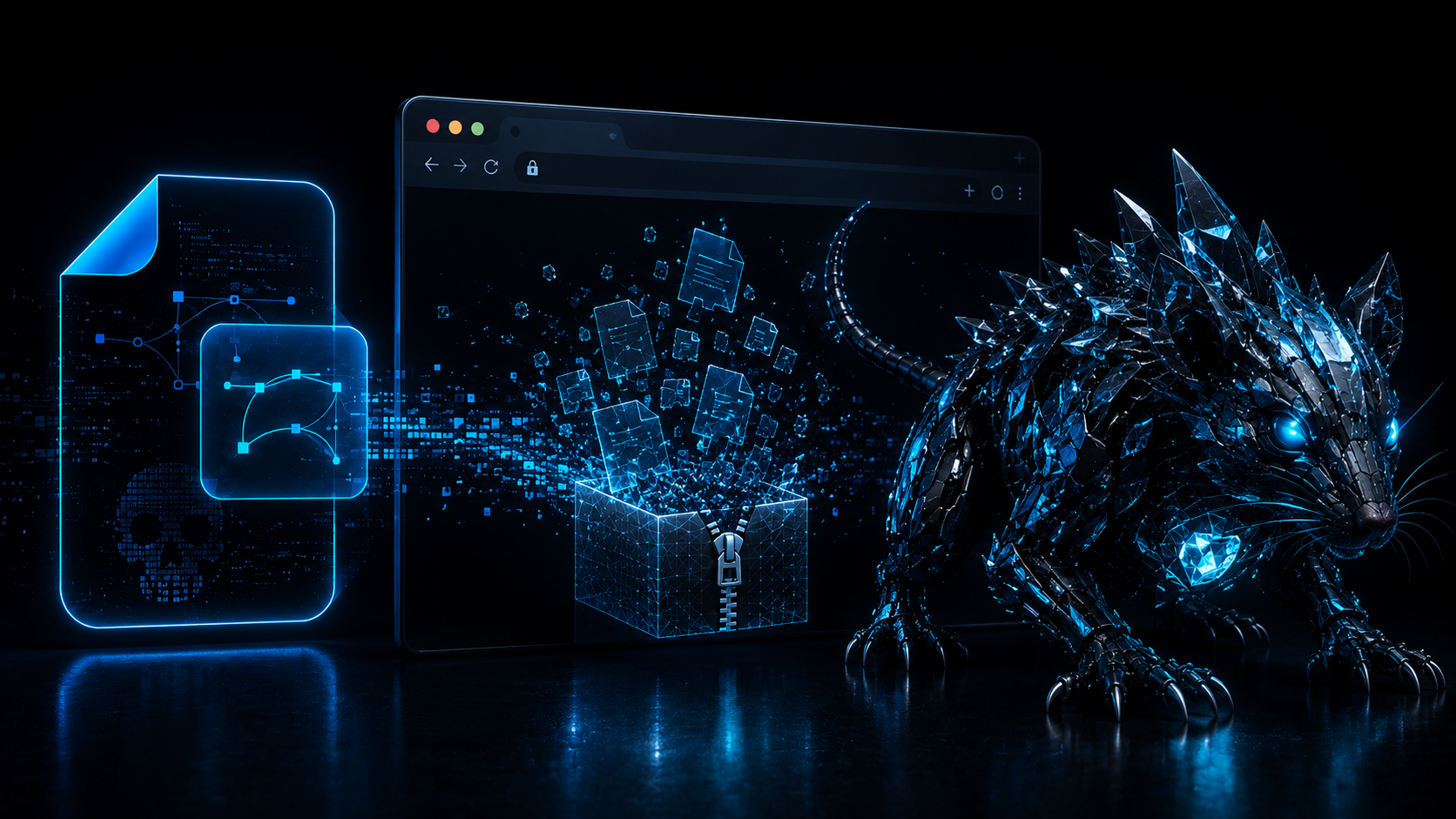 Malicious SVG Completely Reconstructs DCRat Archive Within Victim’s Browser