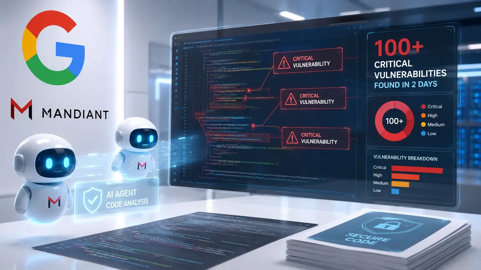 Mandiant AI Agents Identify Over 100 Critical Vulnerabilities in Source Code in Just Two Days