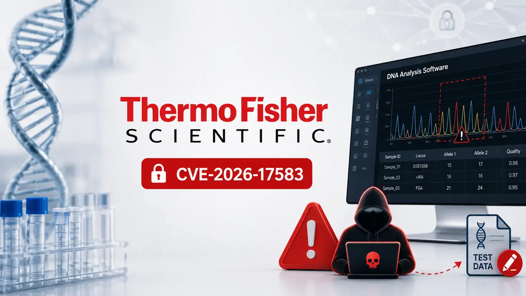 Thermo Fisher DNA Analysis Software Flaw Lets Attackers Secretly Alter Test Data