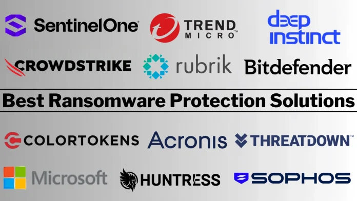 12 Best Ransomware Protection Solutions Compared (2026): Features & Pricing