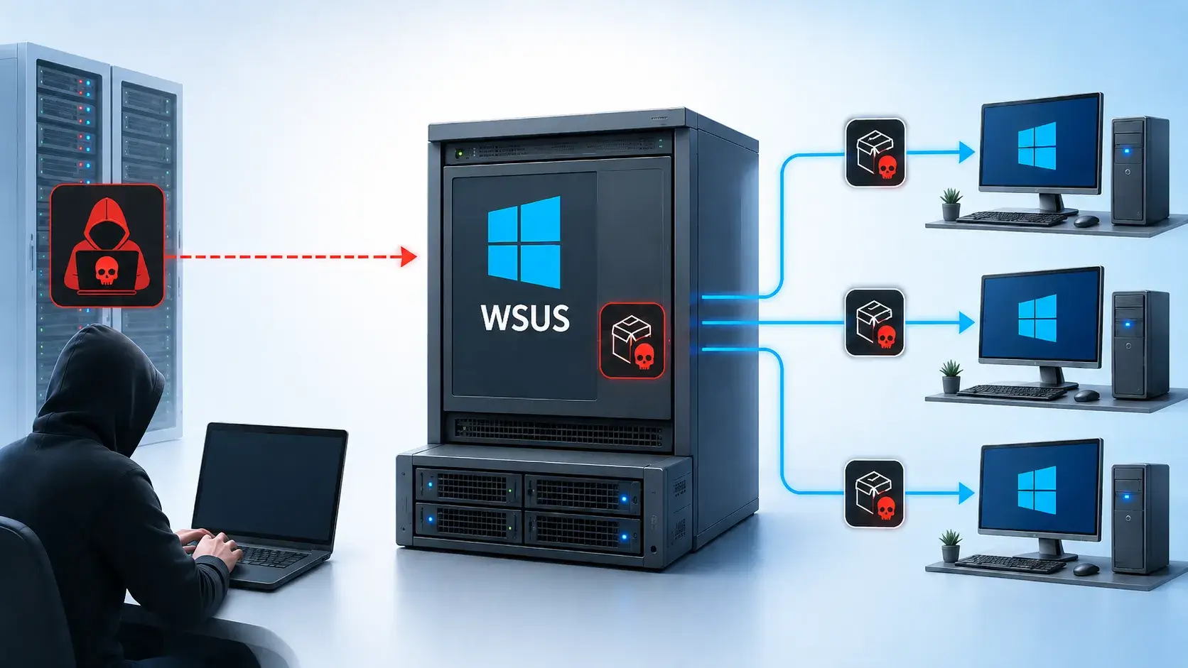 Hackers Can Abuse Microsoft WSUS Servers to Deploy Malicious Updates via NTLM Relay