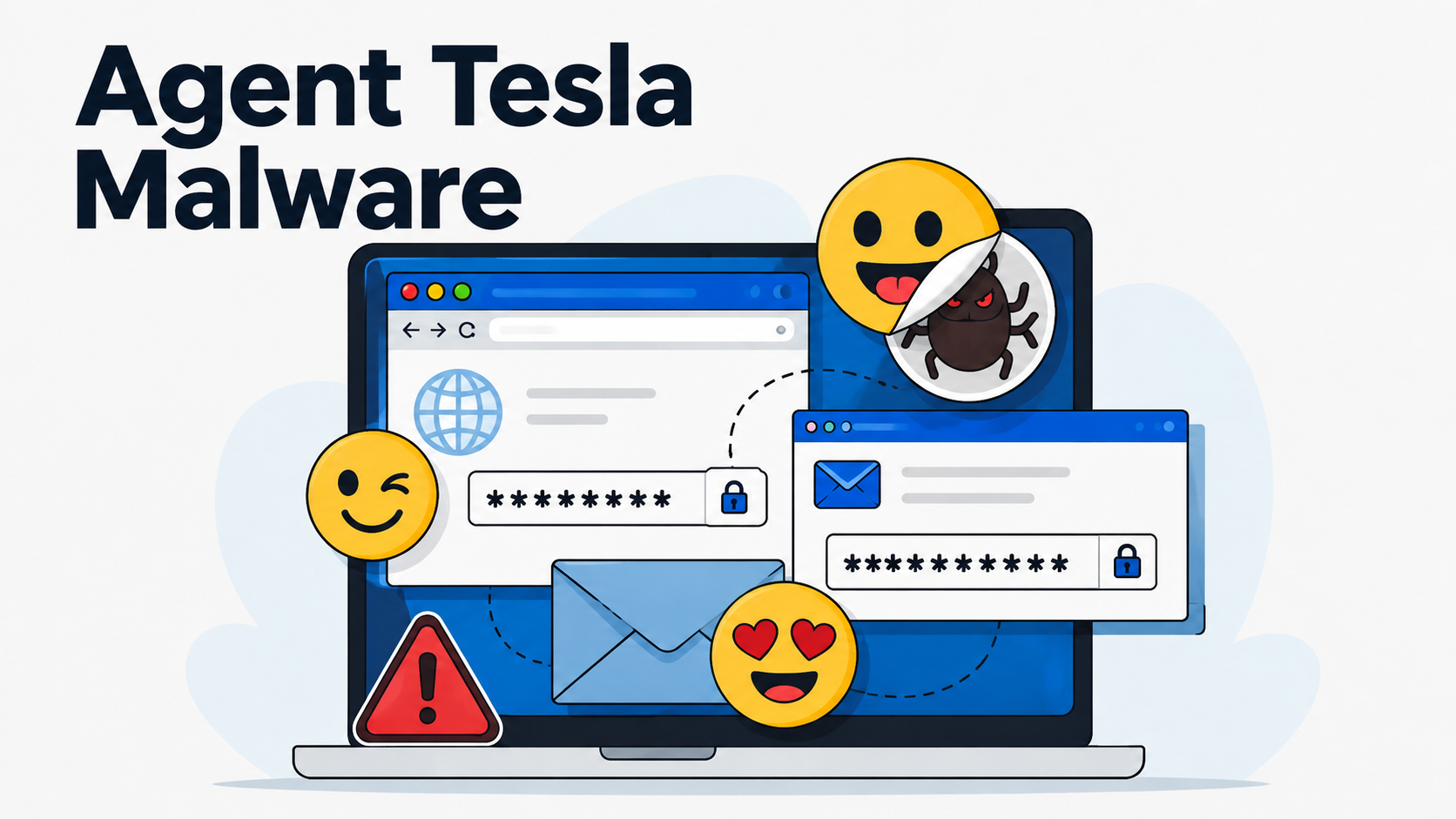 Cybercriminals Mask Password-Stealing Agent Tesla Malware Behind Emojis in New Email Scheme
