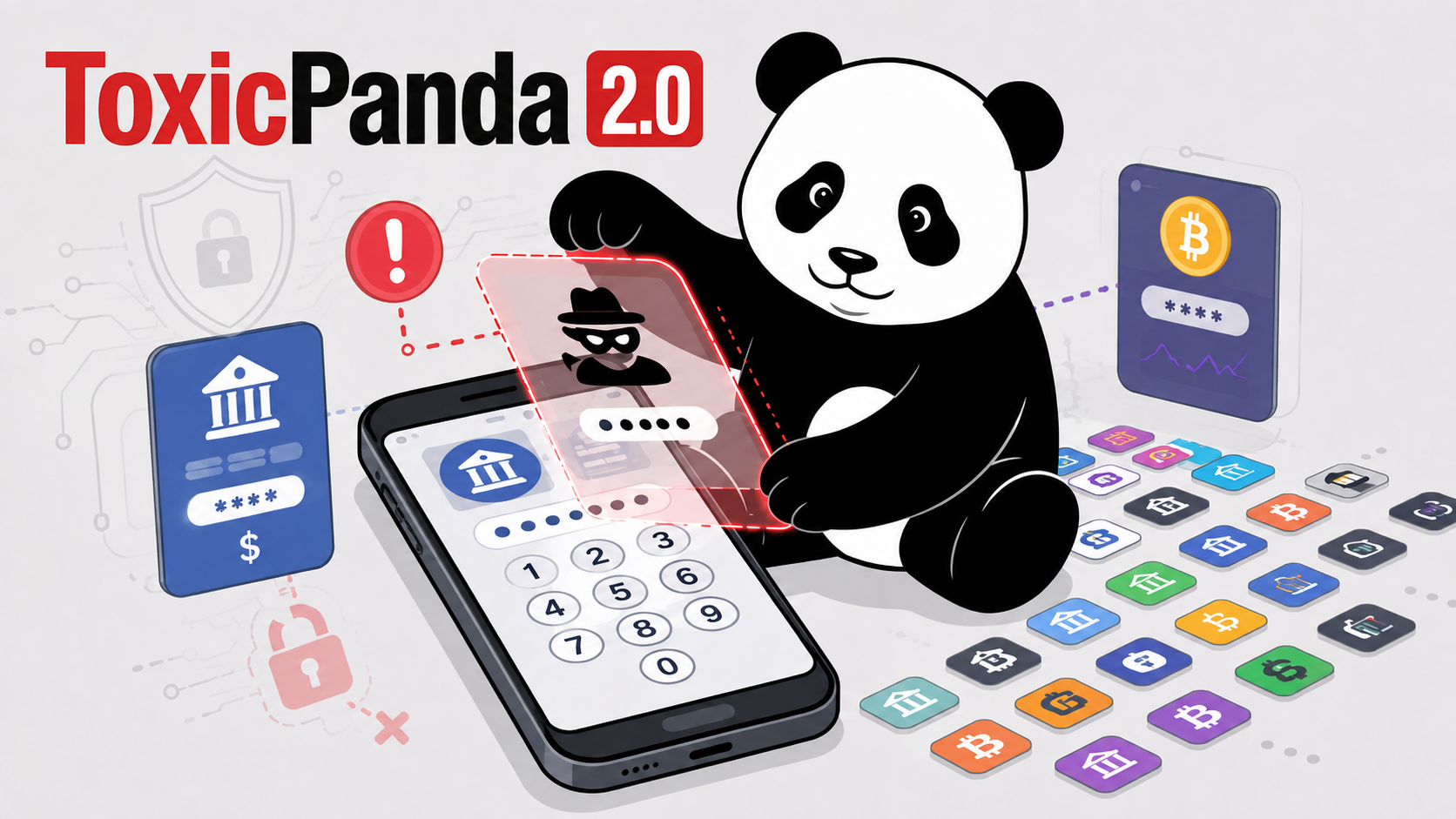 ToxicPanda 2.0 Steals PINs From 140+ Banking and Cryptocurrency Apps Using Invisible Overlays