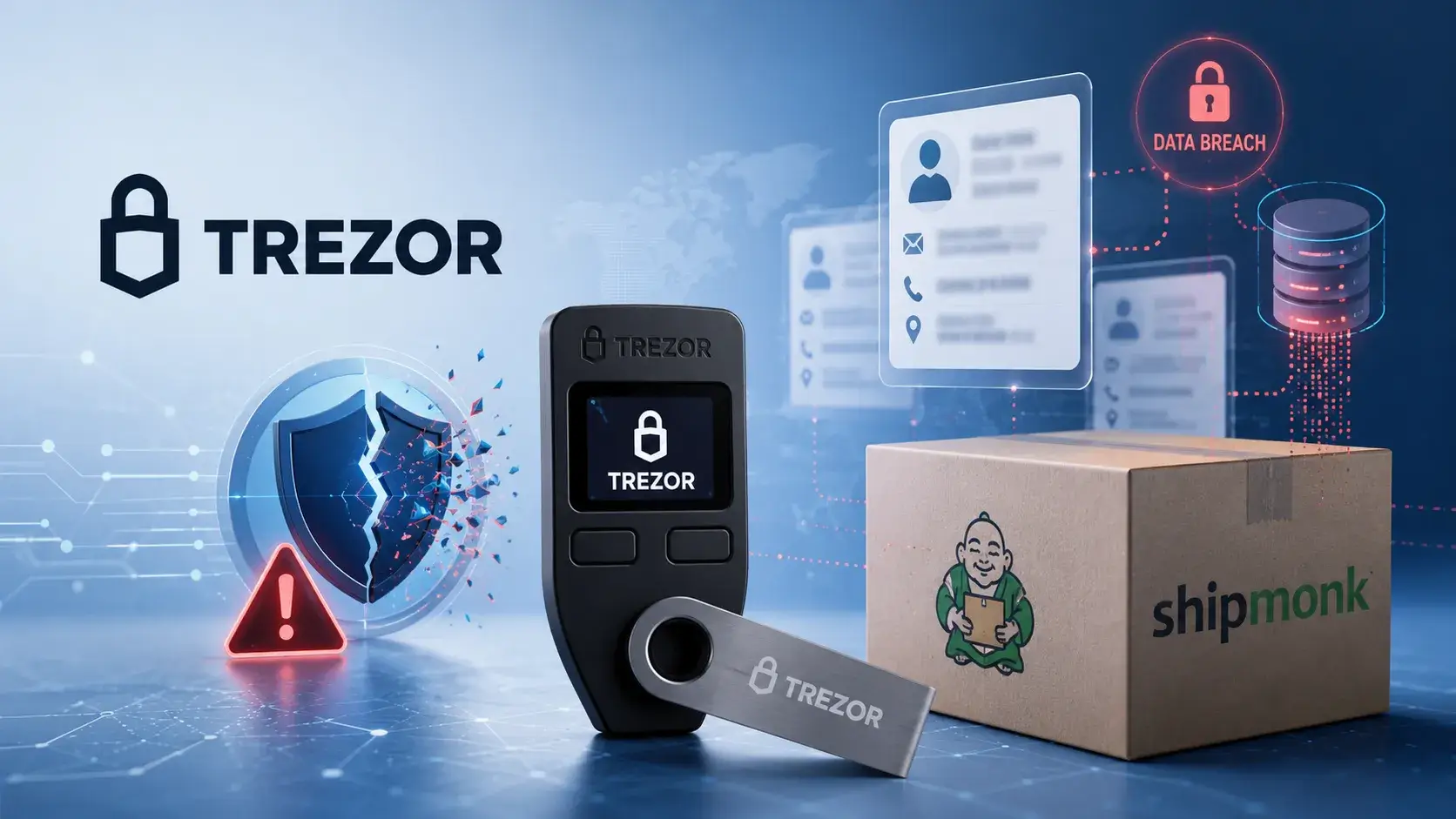 ShipMonk Data Breach Reveals Personal Information of 67,000 More Trezor Customers