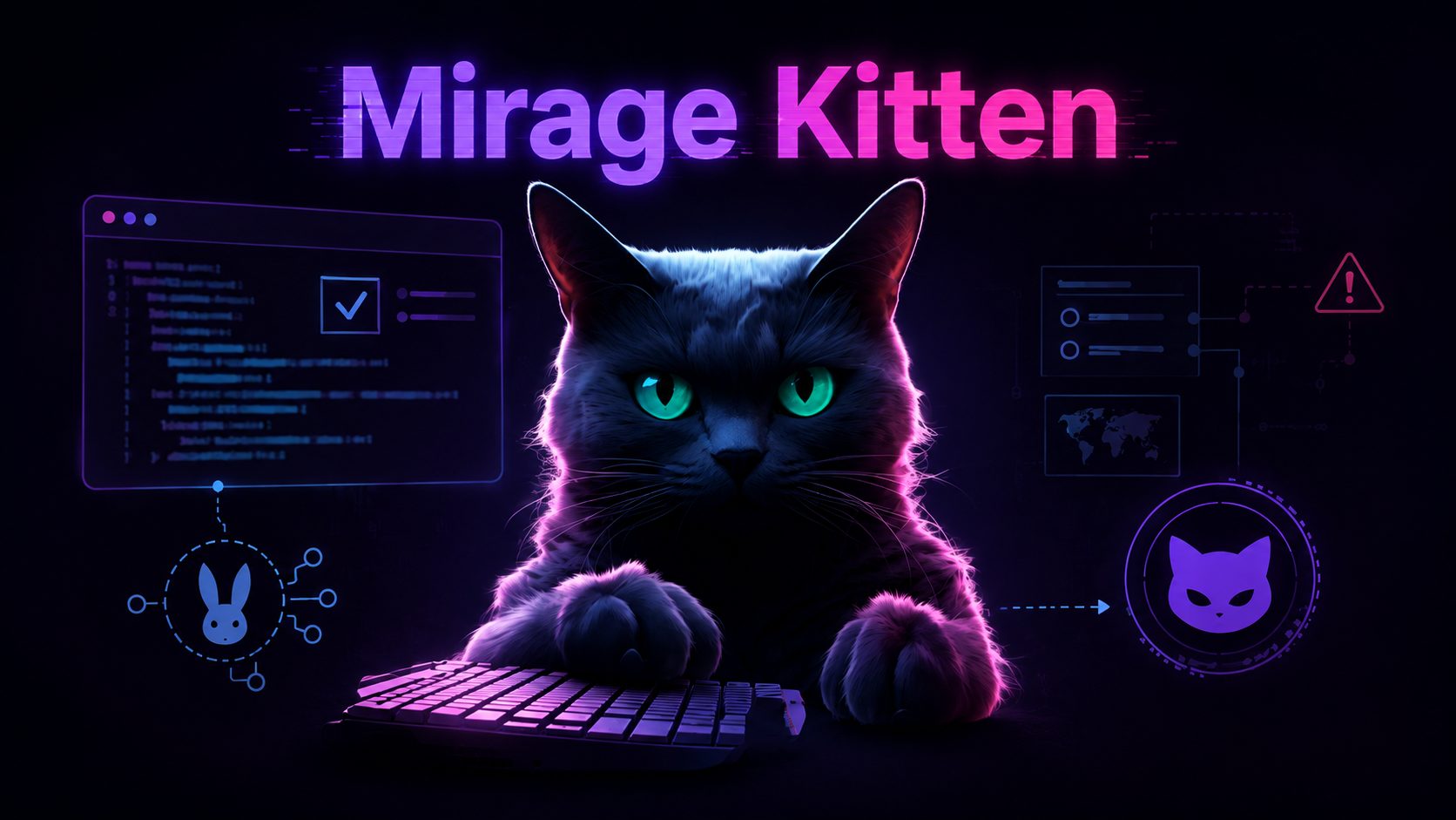 Mirage Kitten Hackers Exploit Fake Coding Challenges to Distribute NodeRabbit and PollCat RATs