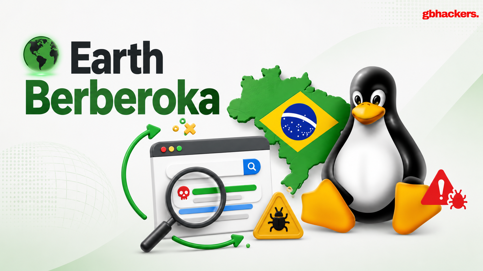 Image for the article: Earth Berberoka-Linked Hackers Target Brazil With Linux Malware and SEO Poisoning