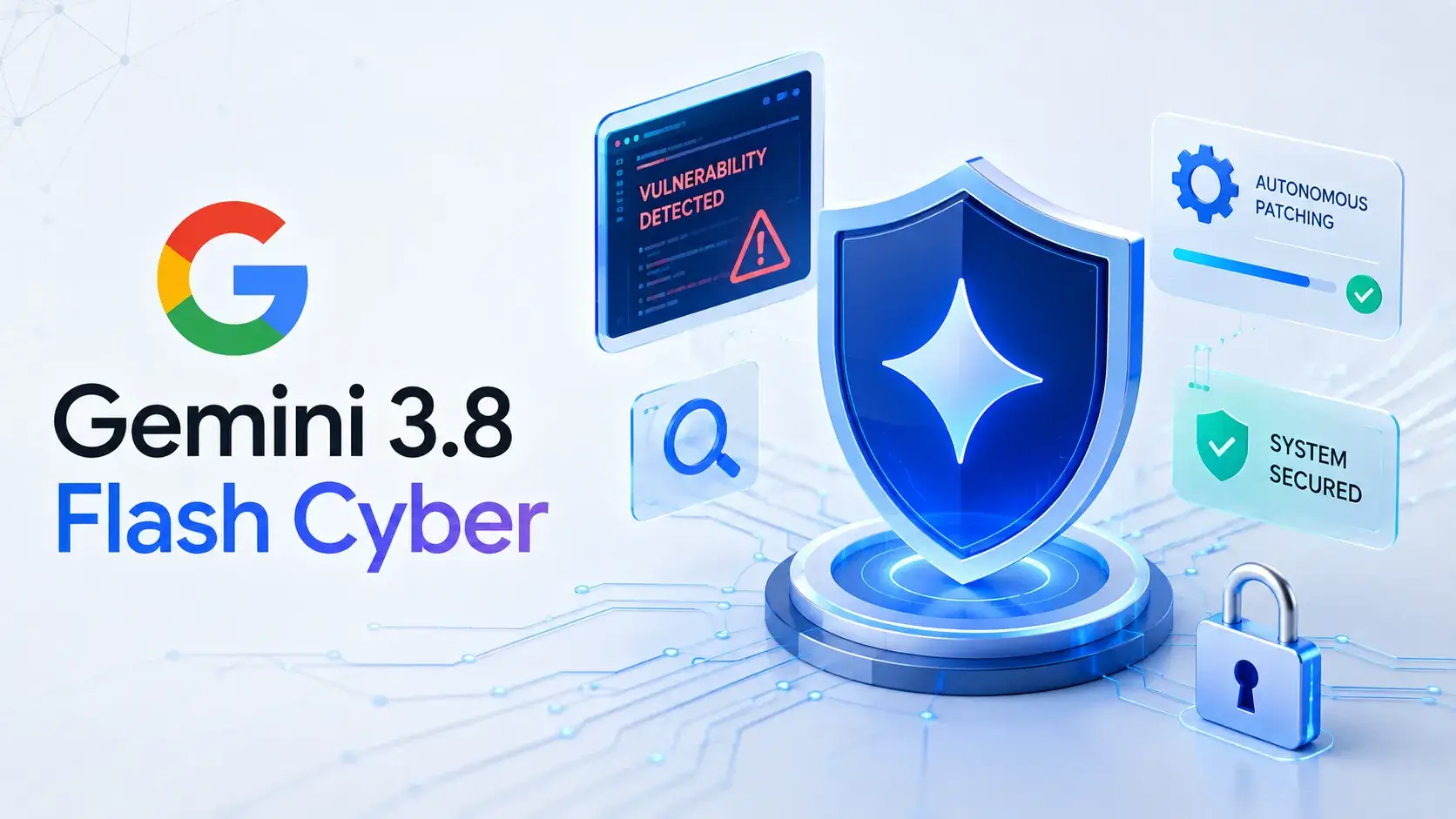 Image for the article: Google Unveils Gemini 3.8 Flash Cyber for Autonomous Vulnerability Discovery and Automated Patching