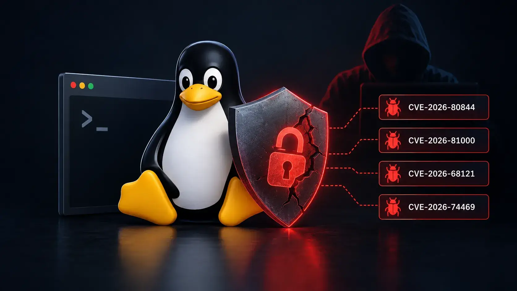 Image for the article: Linux Kernel Hit by 4 LPE Flaws Enabling Attackers to Gain Root Shell