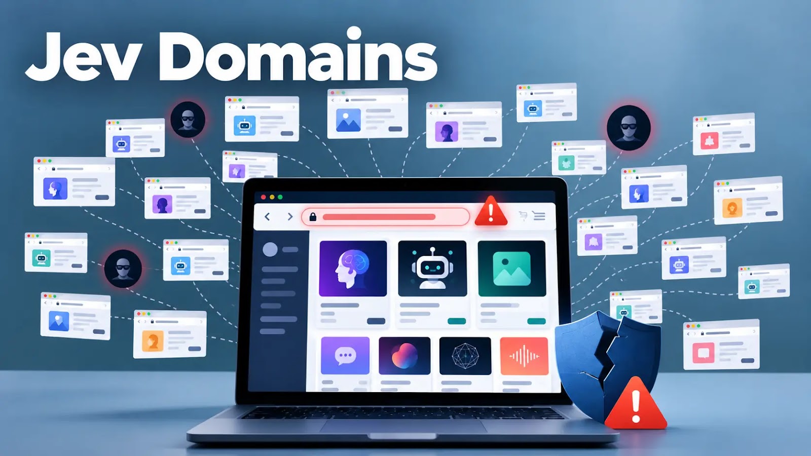 670 Jev Domains Registered Following Launch as Fraudulent AI Marketplaces Exploit Users