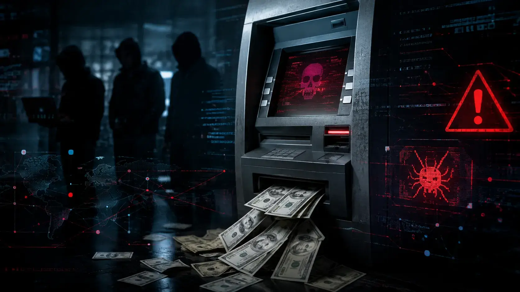 Image for the article: Five Plead Guilty to Using ATM Jackpotting Malware in Cash Theft Scheme