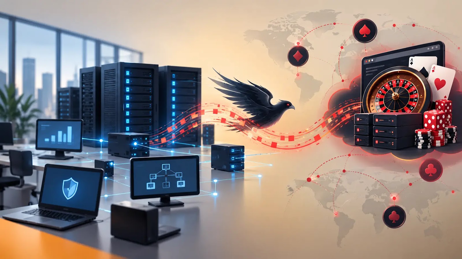 PeckBirdy C2 Traffic Observed on Enterprise Networks Concealed Within Casino Domains