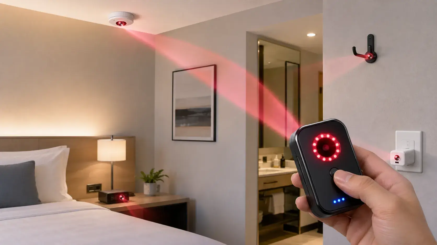 New  SweepLED Gadget Detects Hidden Cameras With 94% Accuracy in 5 Seconds