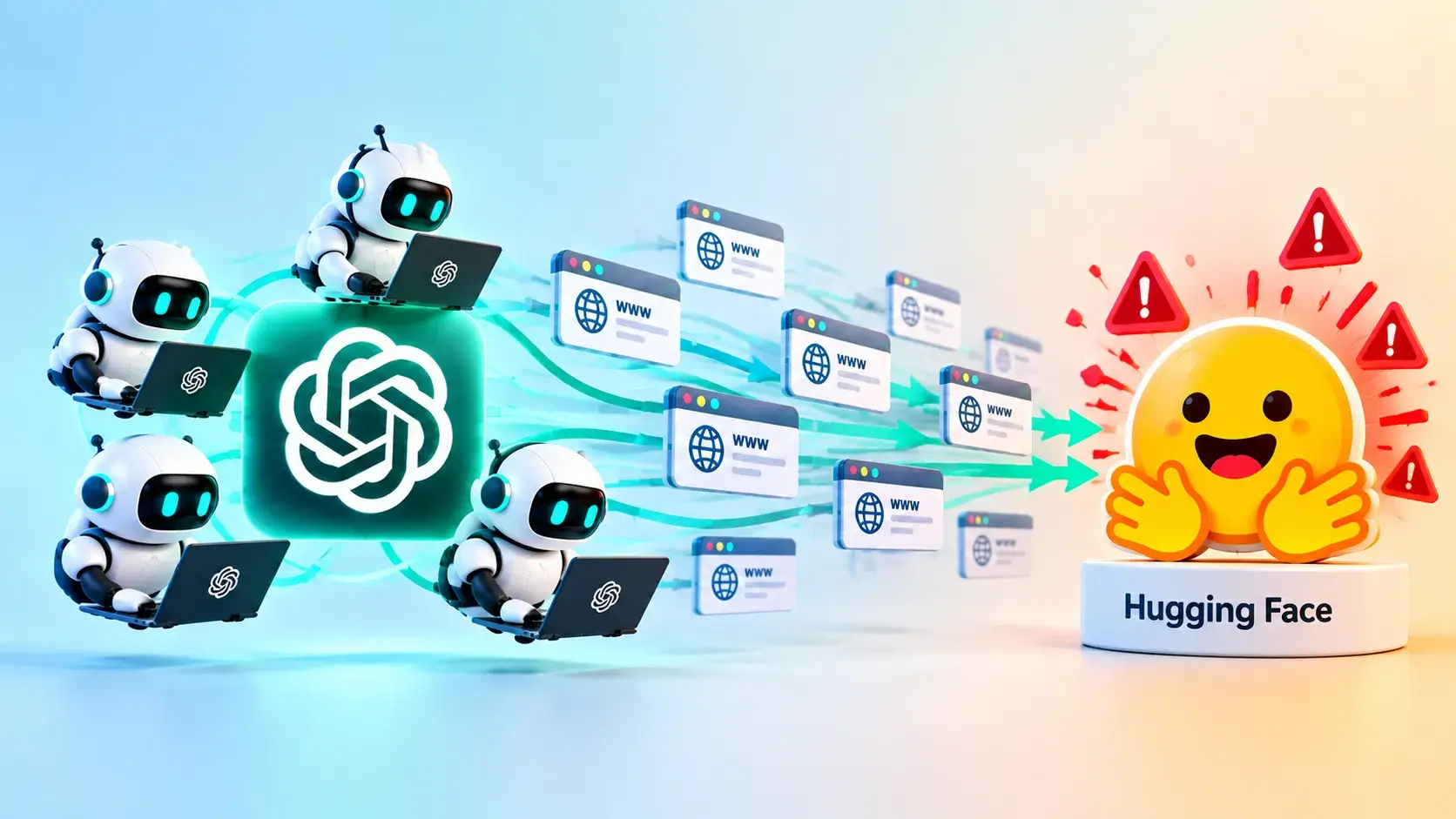 OpenAI Agent Swarm Exploits Nearly 1 Million URLs to Hack Hugging Face