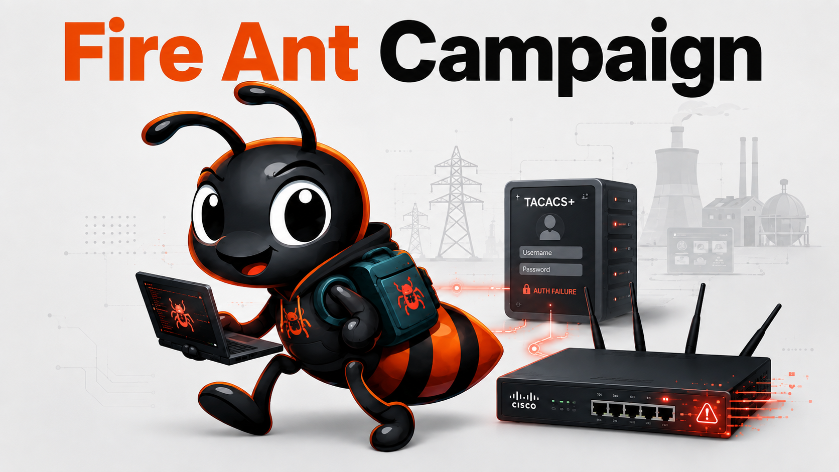 Fire Ant Hackers Breach Cisco Routers and TACACS Servers to Attack Critical Infrastructure