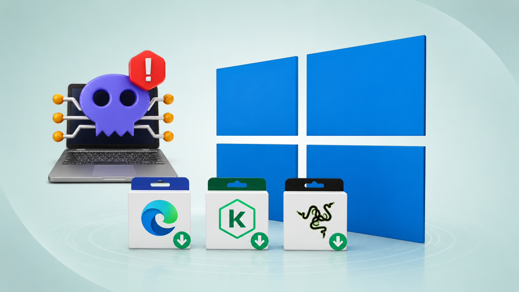 Image for the article: Fake Microsoft Edge, Kaspersky and Razer Installers Used to Compromise Windows Systems