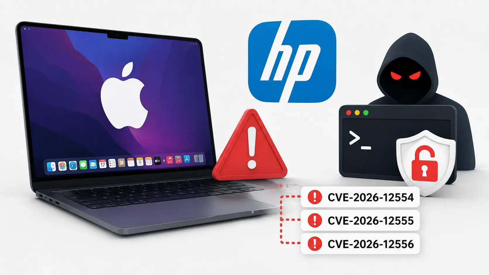Image for the article: Three HP Easy Start Flaws Let Attackers Gain Root Privileges on macOS