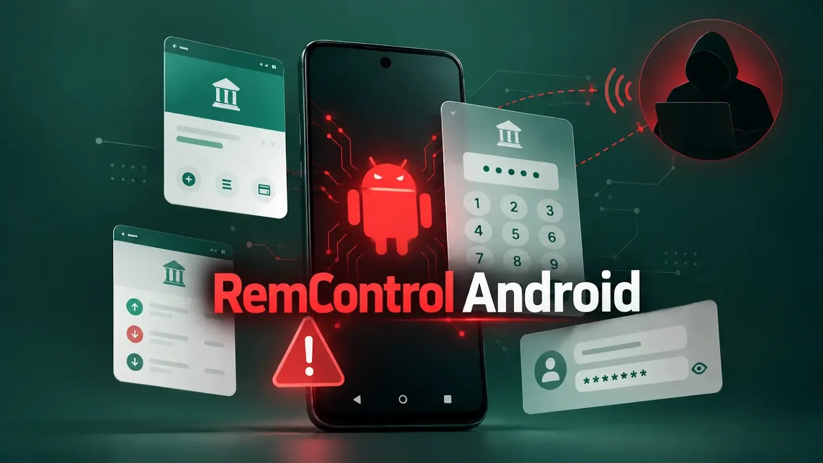 RemControl Android Malware Targets Over 30 Banking Apps to Steal PINs and Credentials