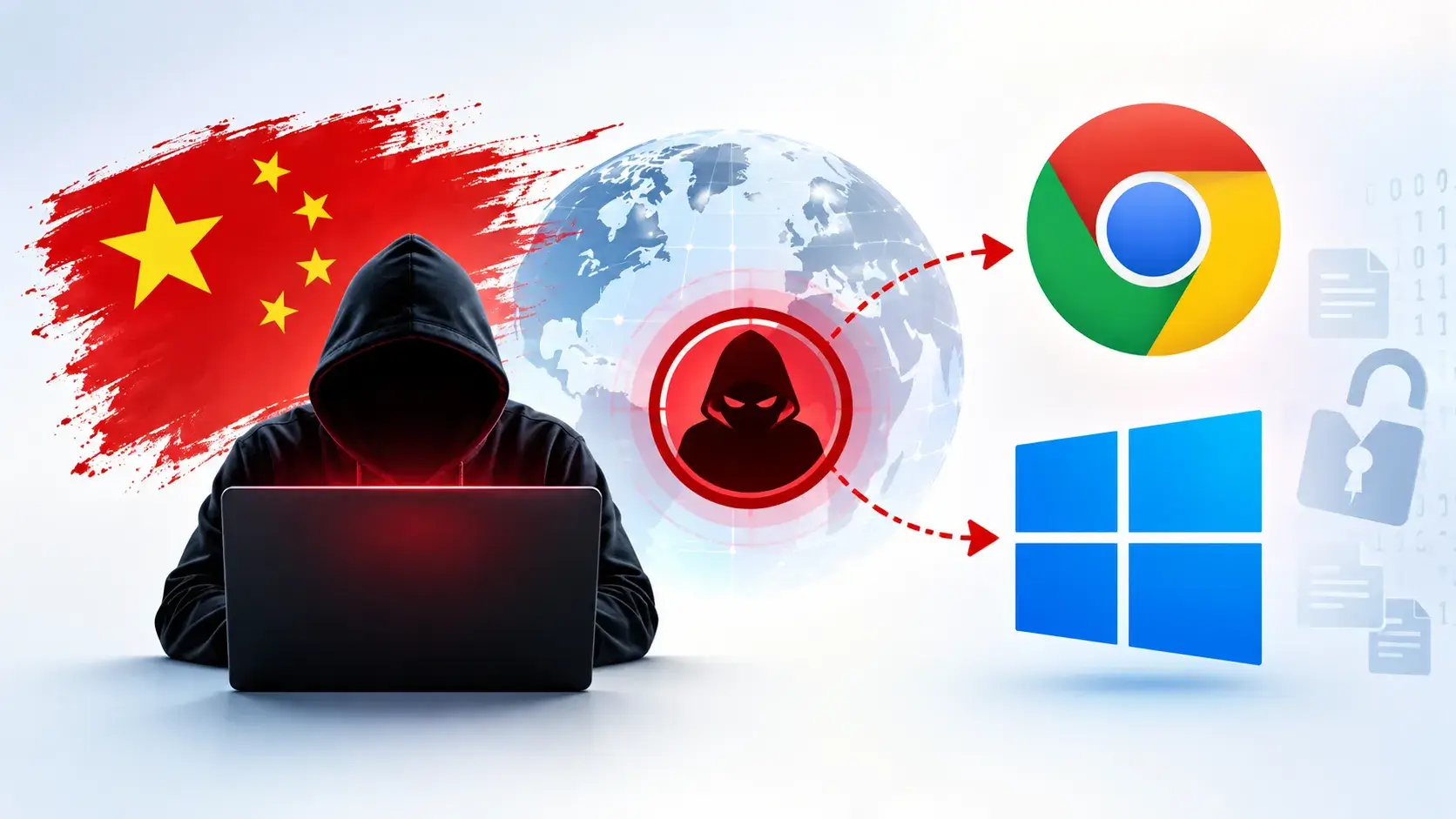 China-Linked Hackers Exploit Chrome and Windows Zero-Days in BlueMoon Attacks