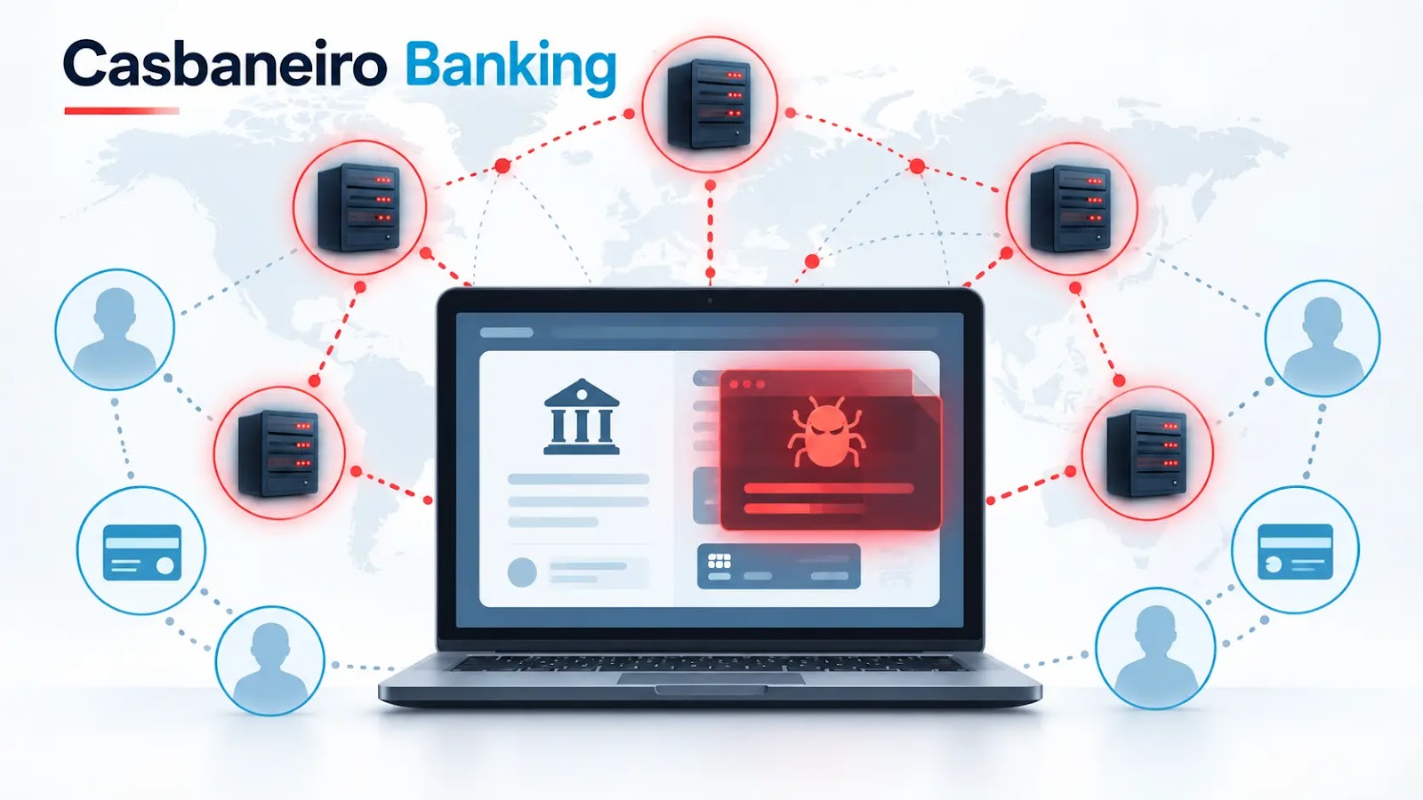 Casbaneiro Banking Trojan Employs Distributed C2 Servers to Avoid Detection and Target Banking Customers