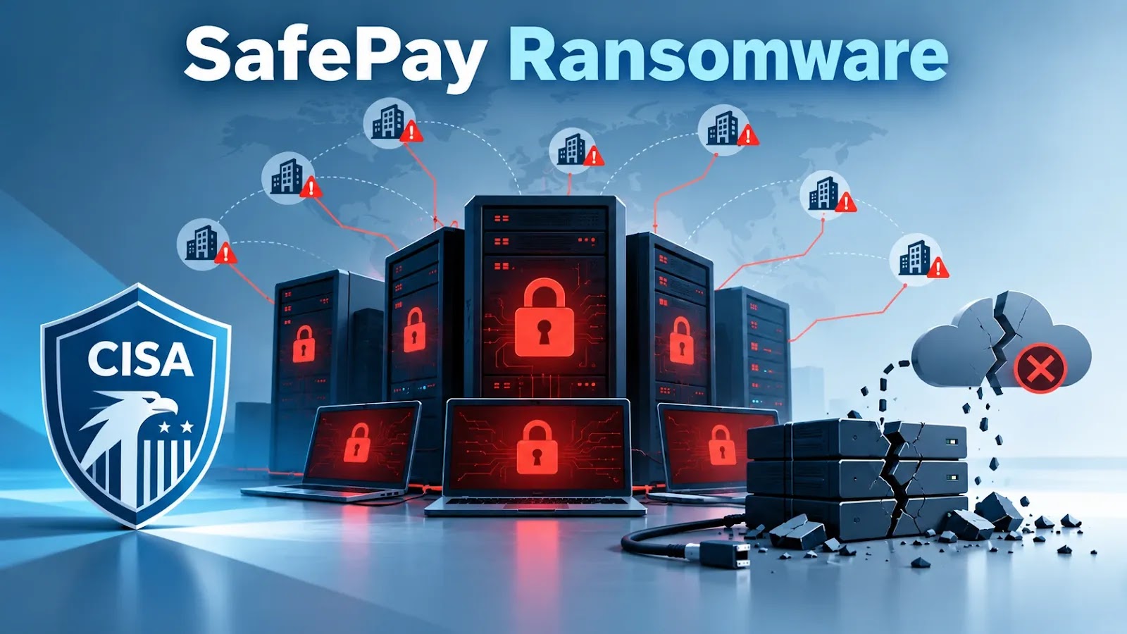 CISA Warns That SafePay Ransomware Has Affected Over 600 Organizations and Compromised Backup Systems