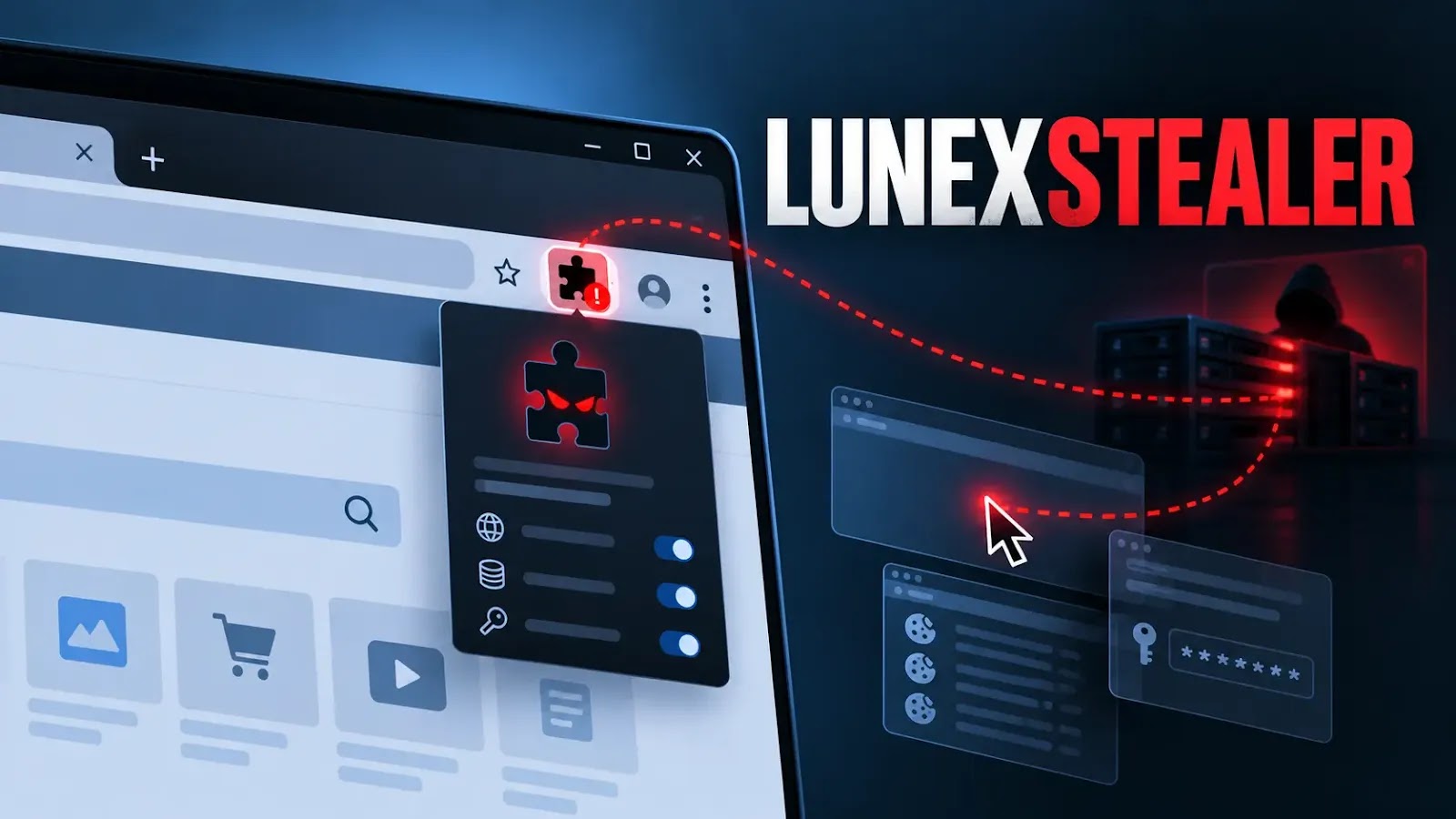 Malicious Chrome Extension LUNARAXE Turns Compromised Sites Into Remote‑Control Gateways