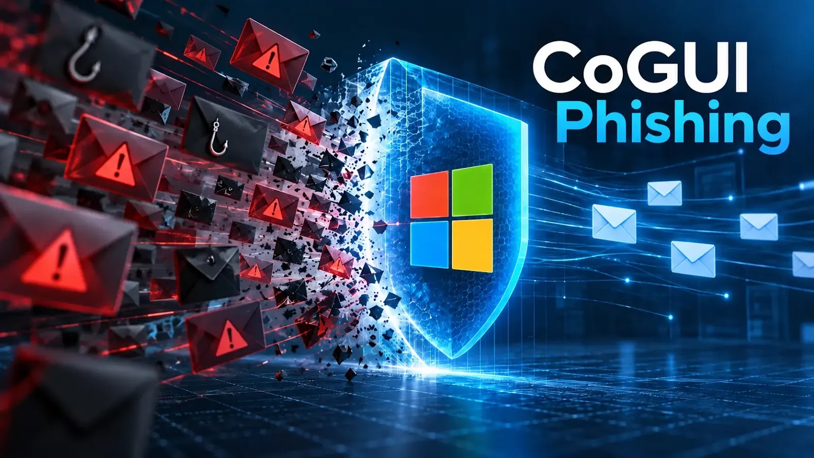 Microsoft Disrupts CoGUI Phishing Kit Linked to Over 100 Million Malicious Emails a Month
