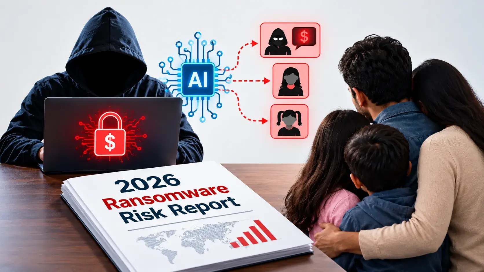 Ransomware Gangs Target Employees’ Families Amid Rising AI-Powered Attacks