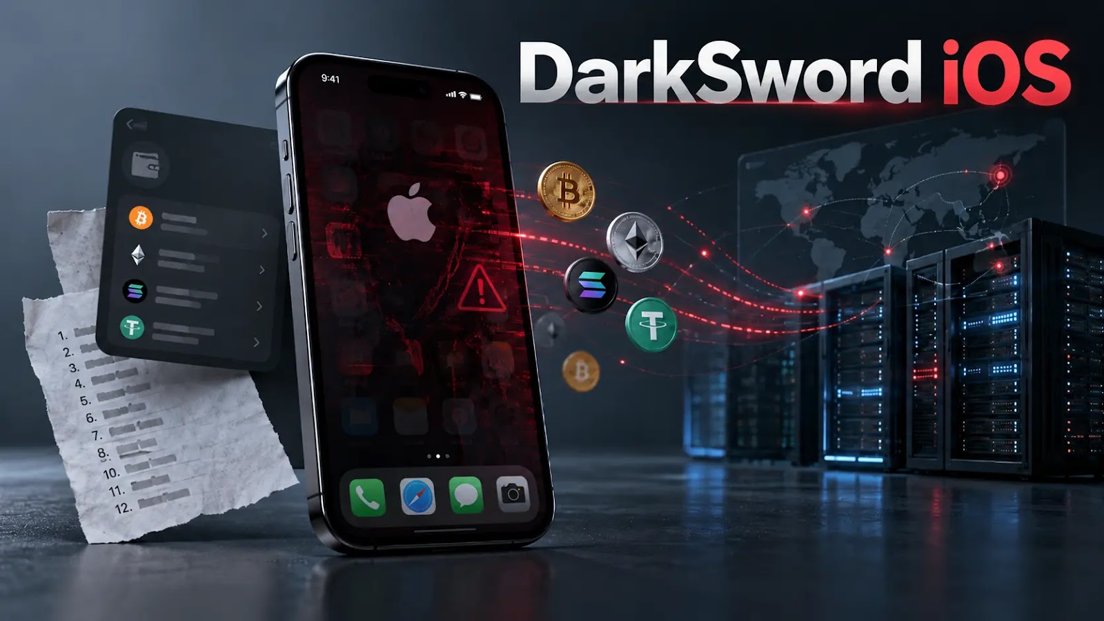 Researchers Uncover DarkSword Platform Hijacking iPhones to Steal Crypto Wallets