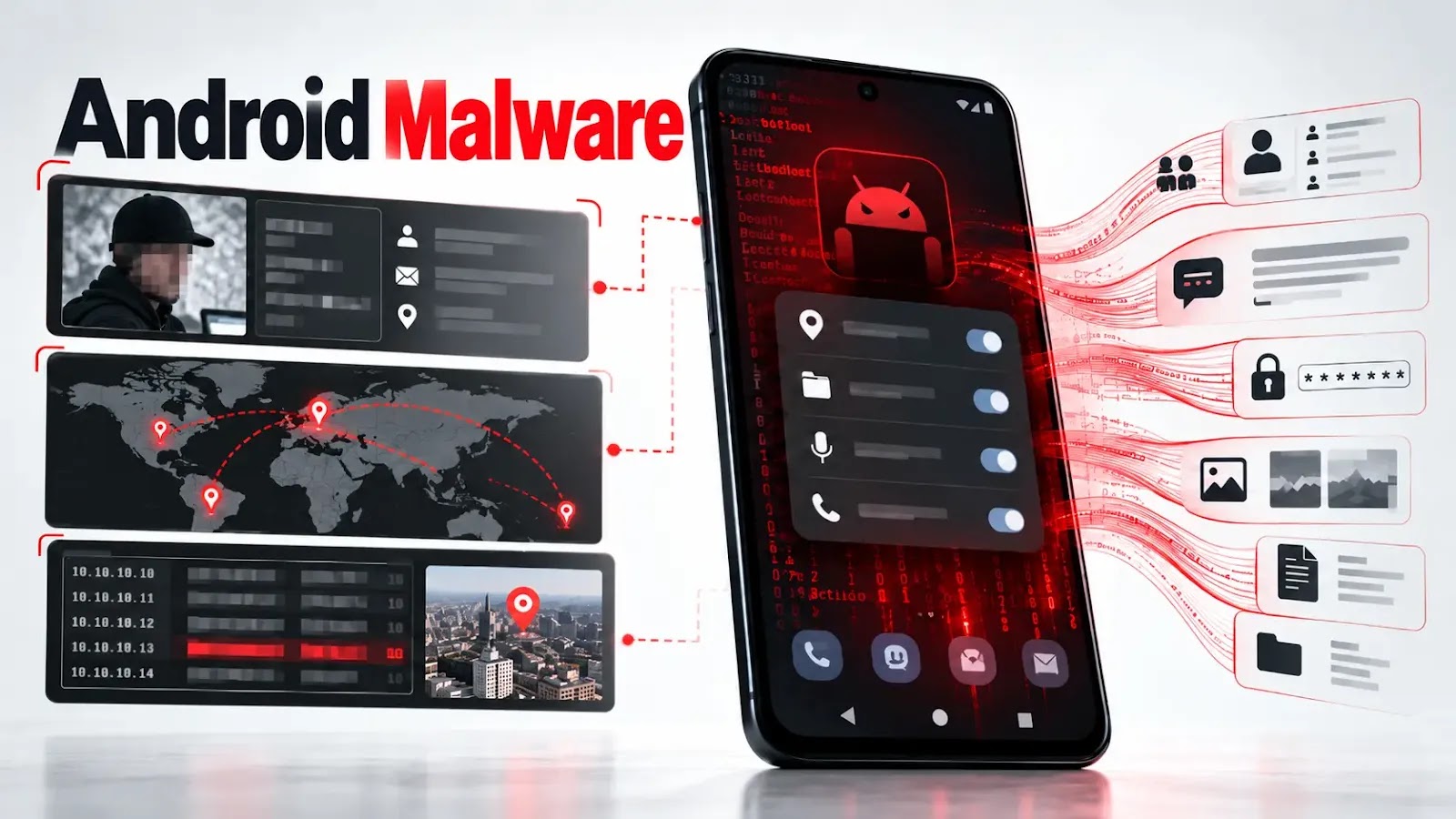 Android Malware Exposes Its Operators While Hijacking Phones and Stealing Sensitive Data