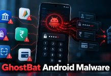 New GhostBat Android Malware Targets 60 Banking and UPI Apps to Steal PINs New GhostBat Android Malware Targets 60 Banking and UPI Apps to Steal PINs