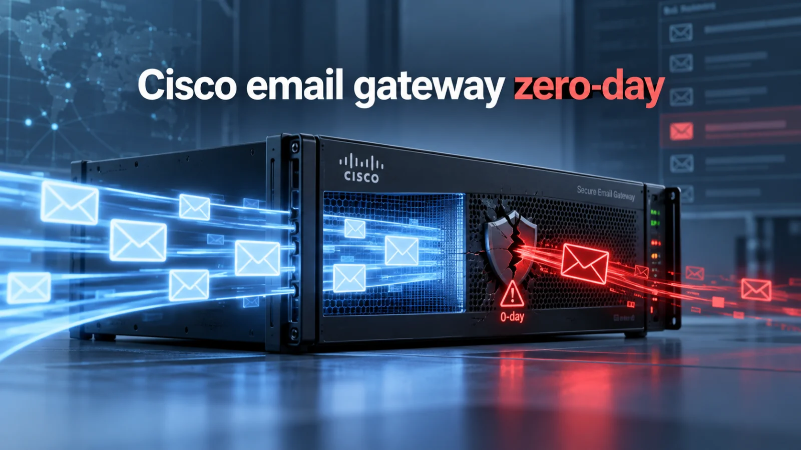 Cisco Issues Warning on Actively Exploited 0-Day Vulnerability in Secure Email Gateway
