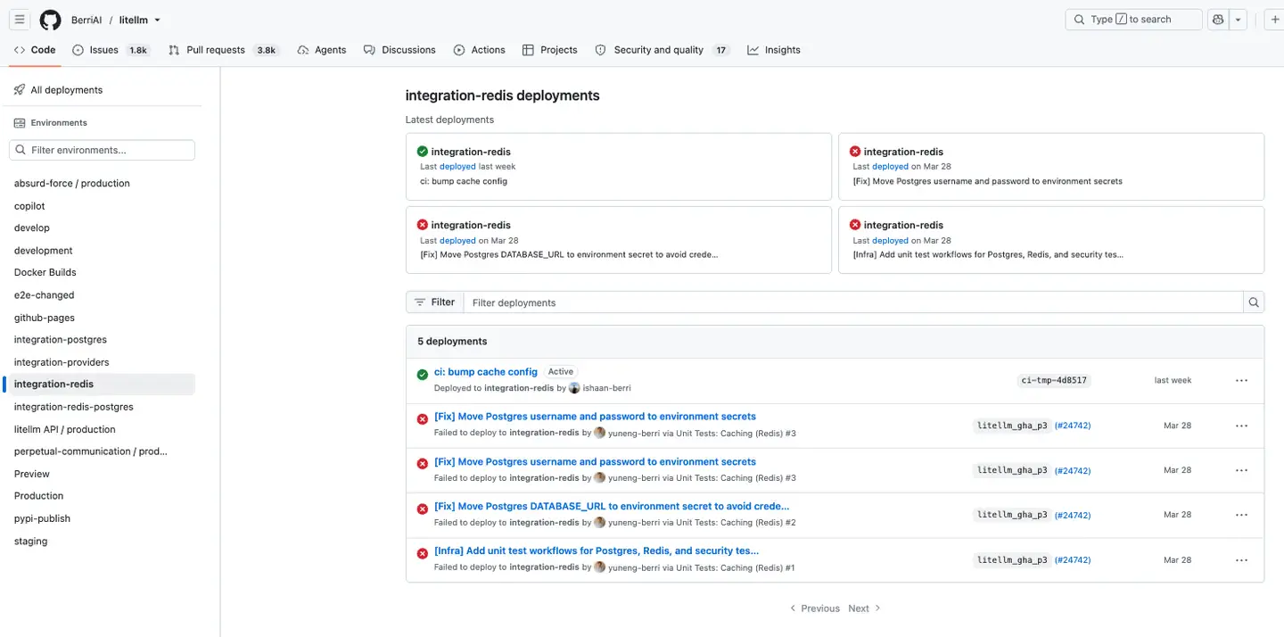 Deployment Records (Source: Socket)