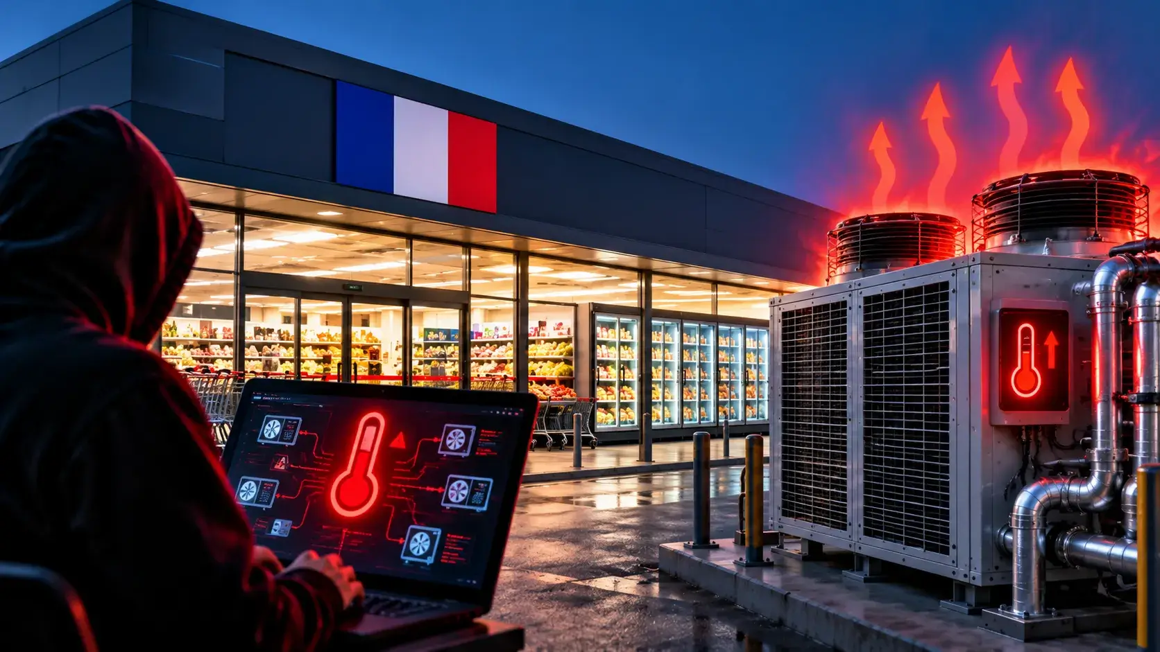Hackers Attack Numerous French Supermarkets by Raising Refrigeration Temperatures to 50°C
