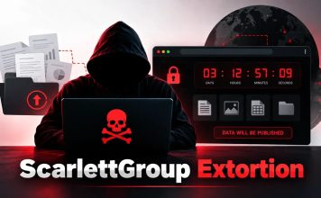 New ScarlettGroup Extortion Gang Threatens to Leak Company Data Using Dark Web Countdown Timers New ScarlettGroup Extortion Gang Threatens to Leak Company Data Using Dark Web Countdown Timers