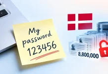 Denmark Data Breach Involving 8.8 Million Records Linked to ‘123456’ Password